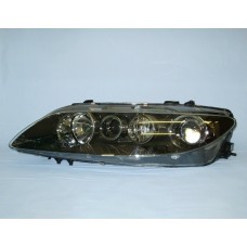 Фара левая черная внутри с птф с эл/кор. Mazda 6 05-07  (TYG)